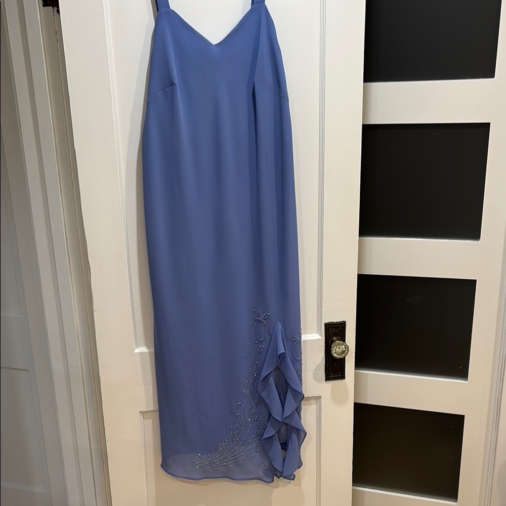 R&M Richards Light Blue Dress